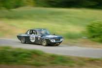 Black vintage Lancia Fulvia racing car by maxal-tamor