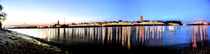 Emmericher Rhein Promenade im Öl Stil. von augenblicke