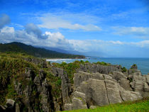 Pancake Rocks Punakaiki, New Zealand by nadini