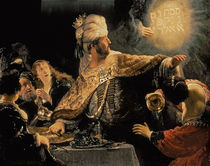 Belshazzar's Feast c.1636-38 by Rembrandt Harmenszoon van Rijn