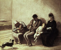 Wayside Railway Station von Honore Daumier