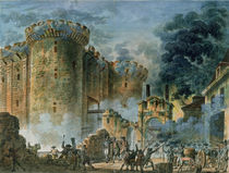 The Taking of the Bastille von Jean-Pierre Houel
