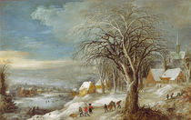 Winter Landscape von Joos or Josse de, The Younger Momper
