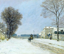 Winter, Snow Effect, 1876 by Alfred Sisley