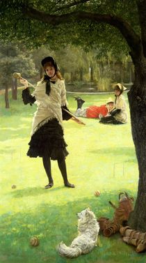 Croquet, c.1878 by James Jacques Joseph Tissot