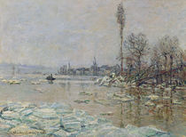 Breakup of Ice, 1880 von Claude Monet