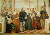 Invitation to the Dance, 1570 von Giovanni Antonio Fasolo