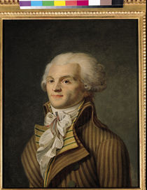 Portrait of Maximilien de Robespierre von French School