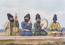 Persian Musicians from "A Second Journey through Persia 1810-16" von James Justinian Morier