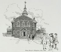 Carpenter's Hall, Philadelphia by Howard Pyle