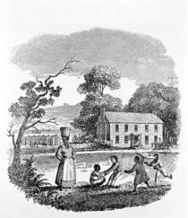Plantation Scene, 1840's von American School