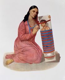 Chippeway Mother and Child by James Otto Lewis