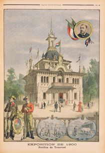 The Transvaal pavilion at the Universal Exhibition of 1900 by French School
