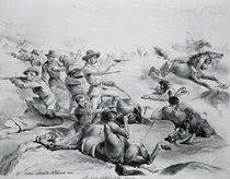 The Last Battle of General Custer by American School