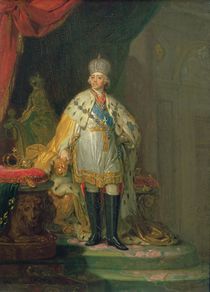 Portrait of Emperor Paul I by Vladimir Lukich Borovikovsky