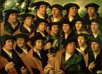 Group Portrait of the Shooting Company of Amsterdam von Dirk Jacobsz