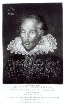 Portrait of William Shakespeare von English School