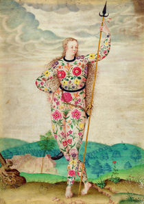 A Young Daughter of the Picts von Jacques Le Moyne