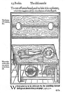 How to Cut Off One's Head, and To Lay it on a Platter, 1584 von English School