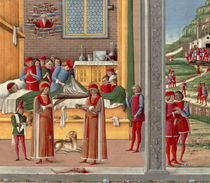 Medieval amputation scene von Italian School