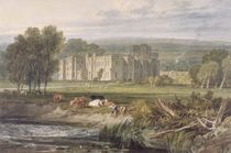 View of Hampton Court, Herefordshire von Joseph Mallord William Turner