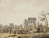 Landscape with a Pavilion, c. 1797 von Caspar David Friedrich
