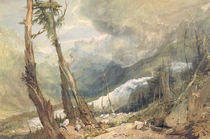 Mere de Glace, in the Valley of Chamouni von Joseph Mallord William Turner