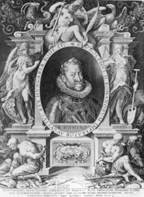 Portrait of Rudolph II von Johannes Hausser von Ach