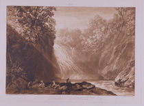 The Fall of the Clyde, engraved by Charles Turner von Joseph Mallord William Turner