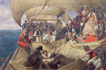 Neptune on Board the 'Newcastle' Crossing the Line by William 'Crimea' Simpson