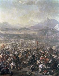 The Battle of Montjuic, 16th January 1641 von Pandolfo Reschi