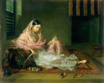 Muslim Lady Reclining, 1789 von Francesco Renaldi