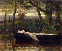 The Lady of Shalott, 1862 by Walter Crane