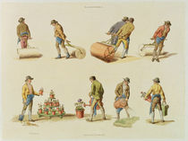 Gardeners, vol.2, plate 97 by William Henry Pyne