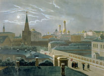 View of the Moscow Kremlin by Paul Marie Roussel