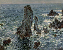 The Rocks at Belle-Ile, 1886 von Claude Monet