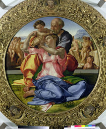 Holy Family with St. John 1504-05 by Michelangelo Buonarroti