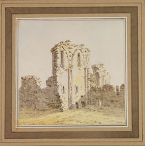 Monastery Ruins , c.1806 von Caspar David Friedrich
