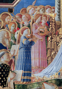 The Coronation of the virgin by Fra Angelico