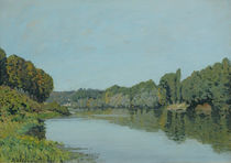 The Seine at Bougival, 1873 von Alfred Sisley