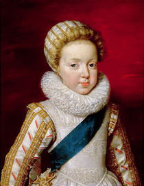 Gaston d'Orleans as a Child by Frans II Pourbus
