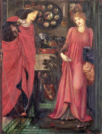 Fair Rosamund and Queen Eleanor by Edward Coley Burne-Jones