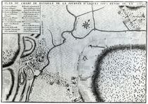 Field Plan for the Battle of Arques von French School