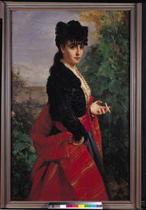 Portrait of a Spanish Woman von Heinrich Wilhelm Schlesinger