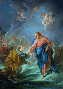 St. Peter Invited to Walk on the Water by Francois Boucher