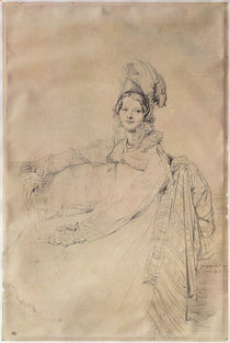 Portrait of Madame Louis-Nicolas-Marie Destouches 1816 von Jean Auguste Dominique Ingres