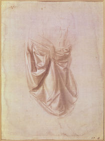 Drapery study von Leonardo Da Vinci