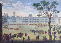 Imaginary View of the Tuileries von French School