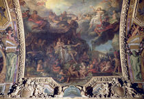 King Louis XIV Governing Alone in 1661 von Charles Le Brun