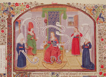 Ms 927 Fol.93v The Theory of Intellectual Virtues by French School